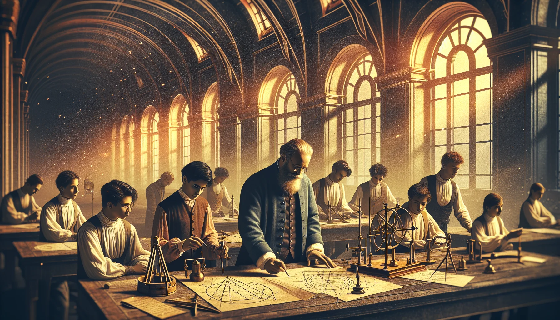 Hero image for No longer are the students the professor's audience; students are the professor's apprentices. 