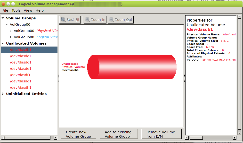 Formatted pysical unit ready to use