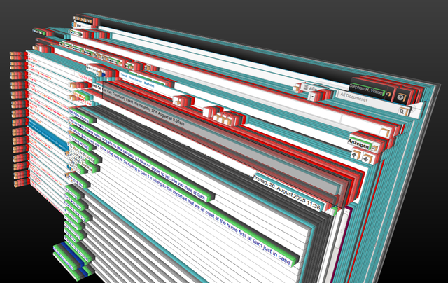 3d view of the iNotes client
